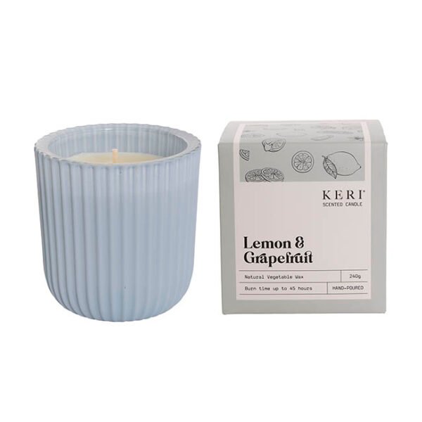 Lemon and Grapefruit candle