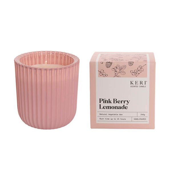 Pink candle
