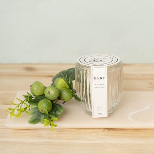 Vanilla & Fig scented candle
