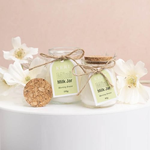 Scented Mini Milk Jar Candle 80g