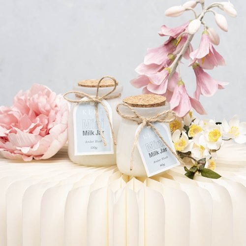 Scented Mini Milk Jar Candle 130g