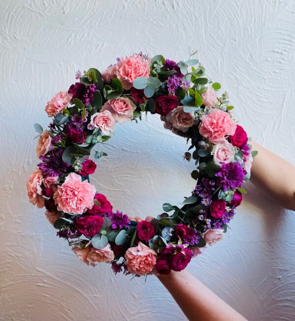 Colorful wreath