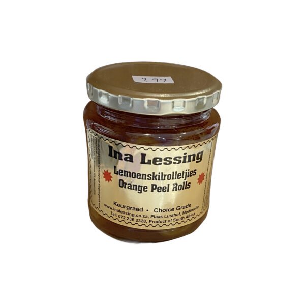 Ina Lessing Orange Peel Rolls 300ml Jar